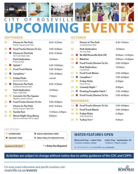 City Of Folsom Events Calendar